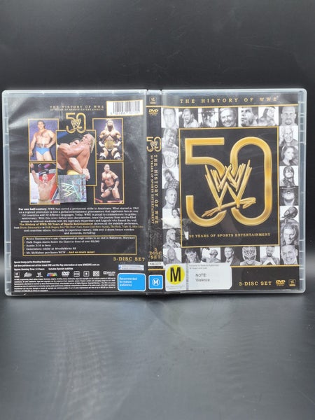 WWE DVD - The Story of WWE: 50 Years of Sports Entertainment
