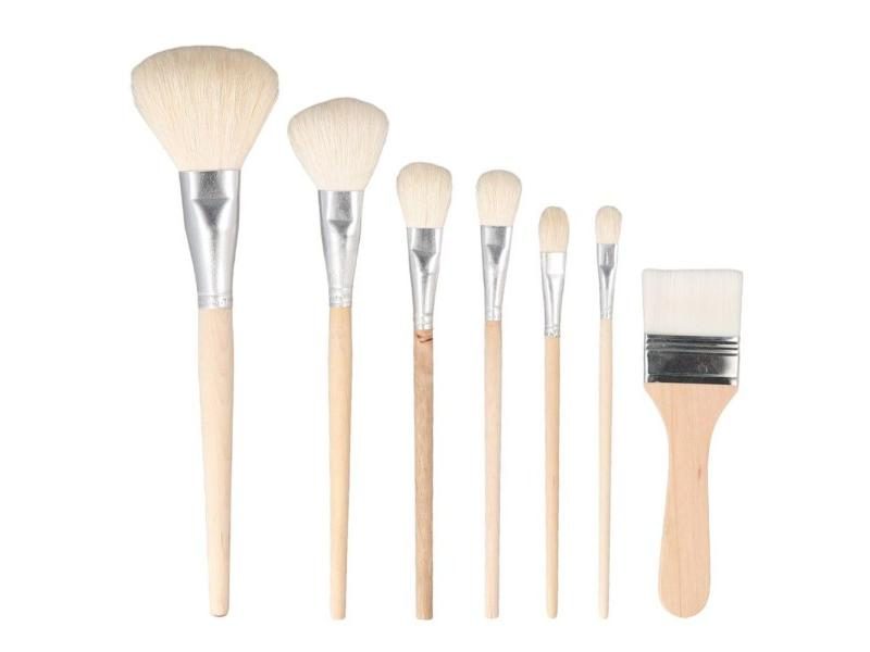 7-Piece Multifunctional Goat Hair Blending Brush For Oil Painting Carousel 2