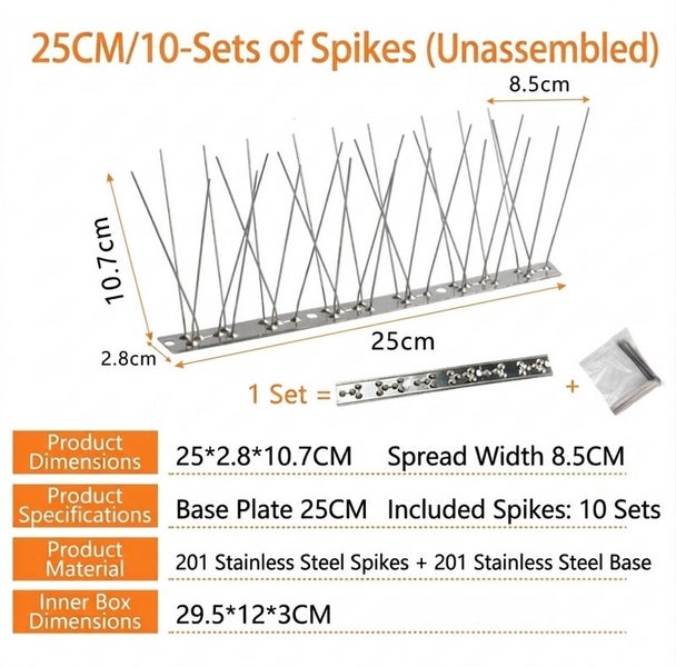 Bird Spike Fence Spikes 3659703 Carousel 1