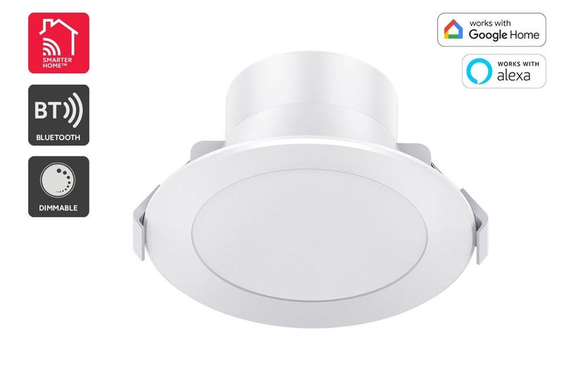Kogan SmarterHome™ Smart RGB+CCT Bluetooth Mesh Dimmable LED Downlight Carousel 2