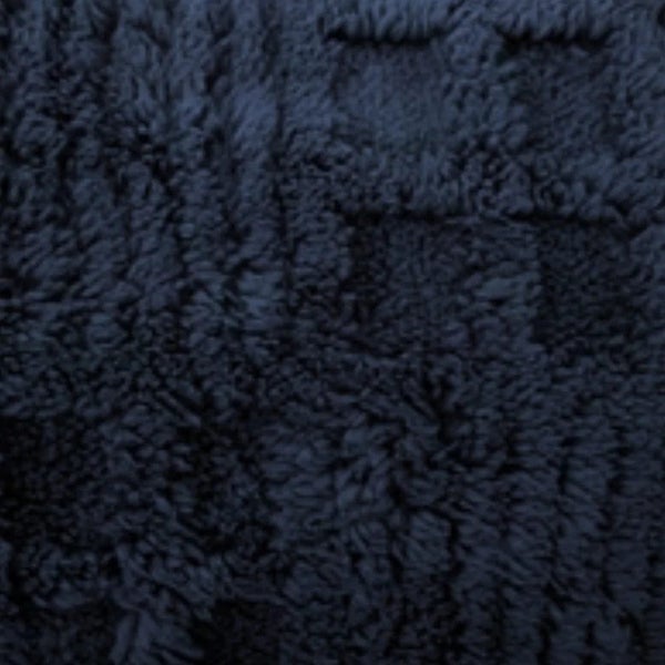 Lattice Sherpa Blanket Navy by Bambury Carousel 4