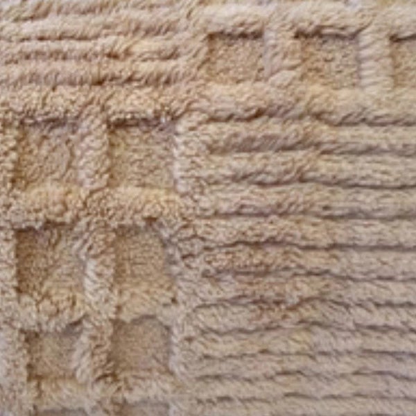 Lattice Sherpa Blanket Latte by Bambury Carousel 2