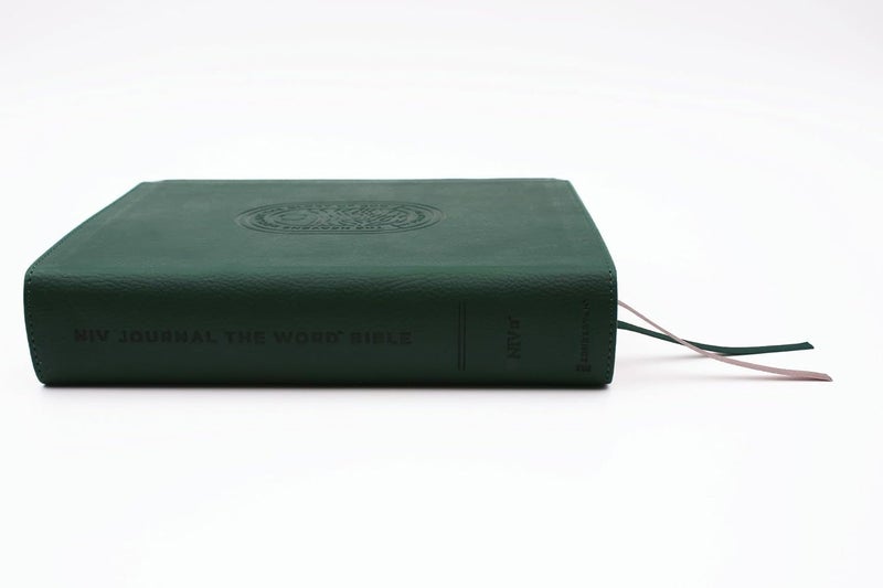 NIV, Journal the Word Bible (Perfect for Note-Taking), Leathersoft, Green Carousel 2