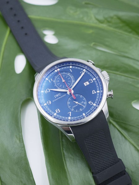 IWC Portuguese YACHT CLUB LAUREUS Chrono Limit Edition Steel Mens Watch IW390213 Carousel 1