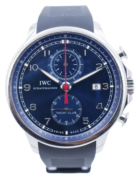IWC Portuguese YACHT CLUB LAUREUS Chrono Limit Edition Steel Mens Watch IW390213 Carousel 2