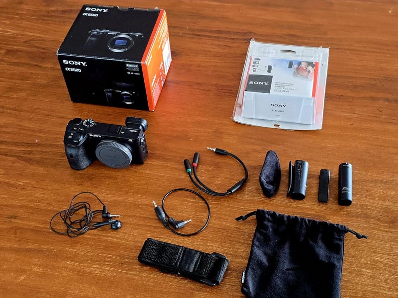 Sony A6600 plus wireless mic Carousel 2