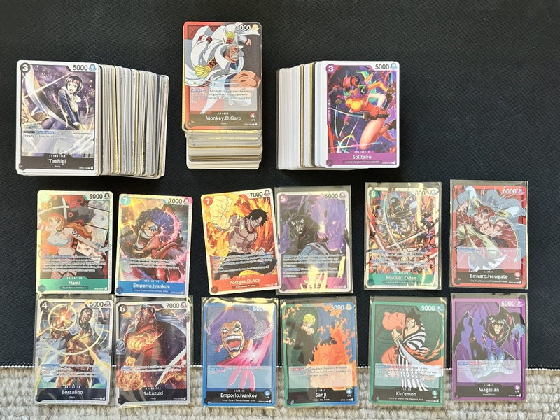 ONE PIECE TCG – OP-02 PARAMOUNT WAR BULK LOT Carousel 1