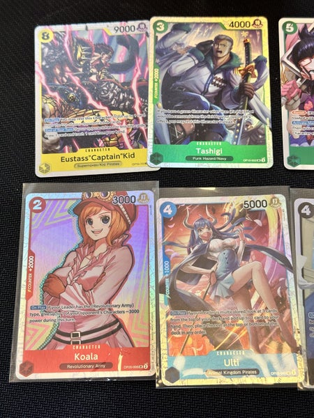 ONE PIECE TCG OP-10 & OP-05 BULK LOT - SRs + Leaders + Rares + 100s Cards (NM) Carousel 4