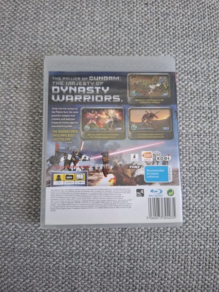 PS3 Gundam Dynasty Warriors Carousel 2