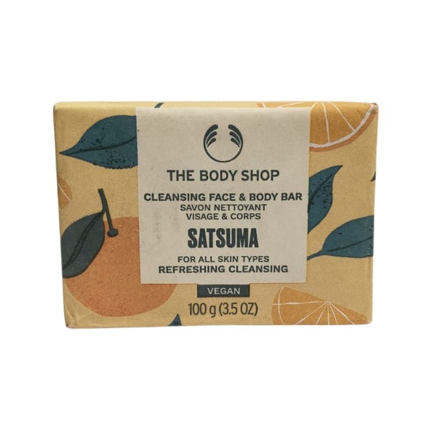The Body Shop - Satsuma Cleansing Face & Body Bar 100G Carousel 1
