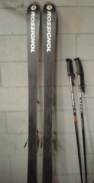 ROSSIGNOL SKIS PLUS POLES Carousel 17