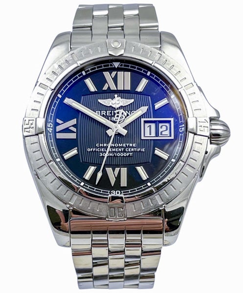 Breitling COCKPIT Automatic Chronometer Steel Mens Wristwatch A49350 on Bracelet Carousel 2