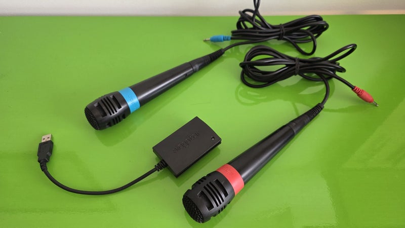 SingStar Wired USB Microphone Set - Compatible with PS2 & PS3 Carousel 2