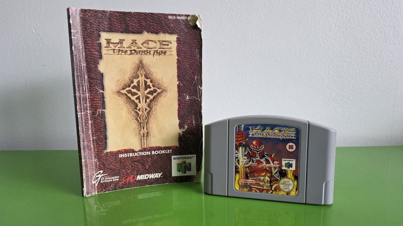 Mace The Dark Age N64 with Manual Carousel 1