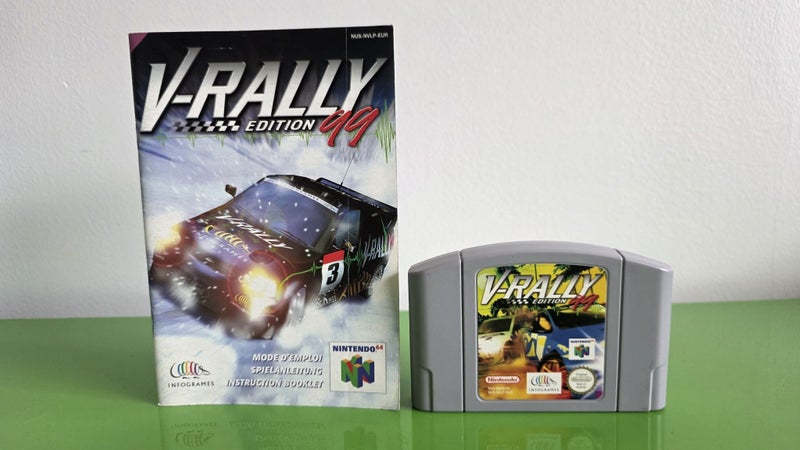 V-Rally Edition 99 N64 with Manual Carousel 1
