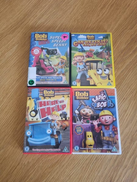 Bob The Builder DVD Lot X 4 - Region 2
