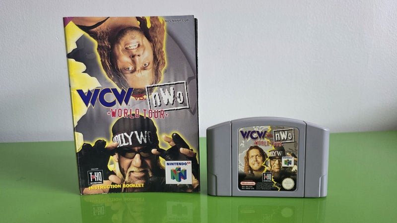 WCW vs nWo World Tour N64 with Manual Carousel 1