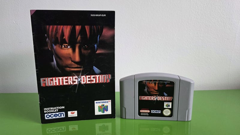 Fighters Destiny N64 with Manual Carousel 1
