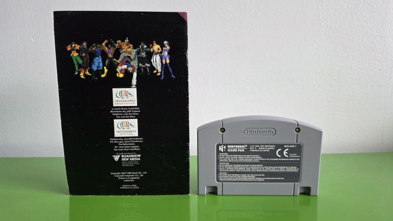 Fighters Destiny N64 with Manual Carousel 2