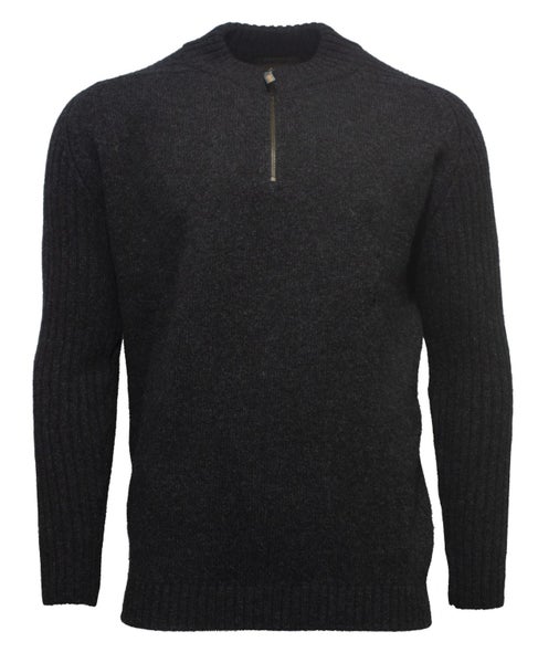 MKM Mount Possum Wool 1/2 Zip Knit Carousel 1