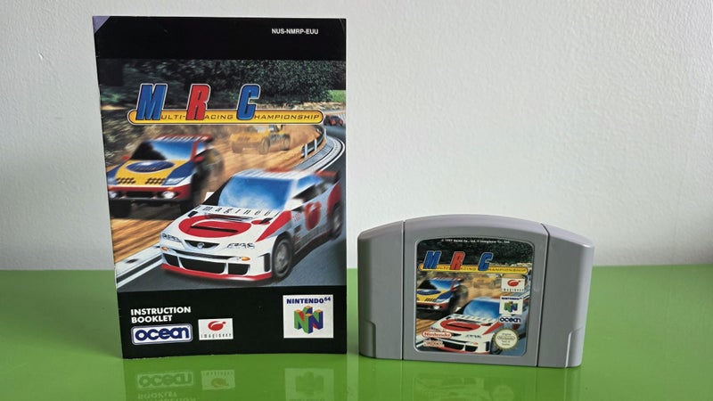 MRC Multi Racing Championship N64 with Manual Carousel 1