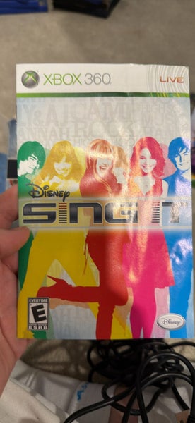 Disney Sing It Xbox 360 game and mic NTSC Carousel 2