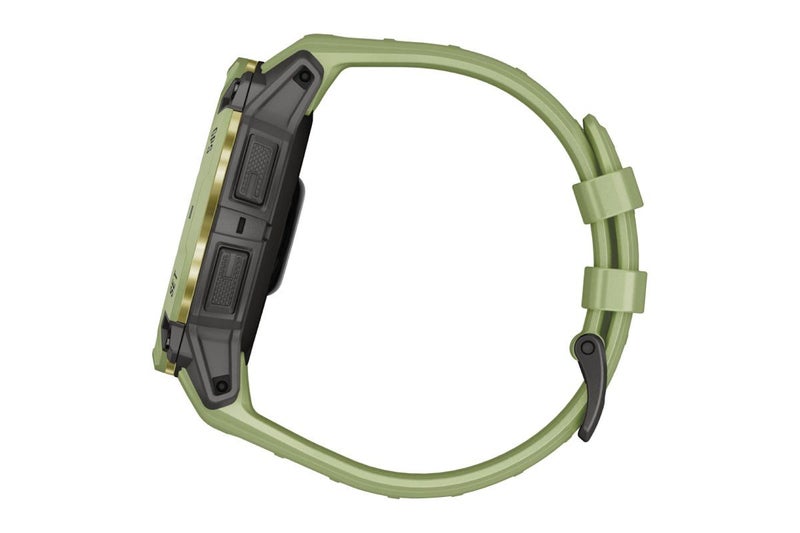 Garmin Instinct 3 AMOLED Smart Sports Watch (Fern Green with Fern Green Band, Carousel 8