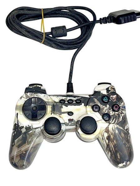 PS2 Wired Controller (Camouflage Design) Carousel 1