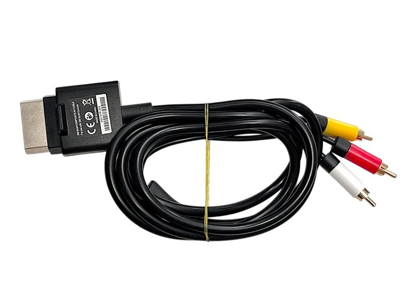 Xbox 360 Composite AV Cable (GENUINE MICROSOFT BLACK) Carousel 1