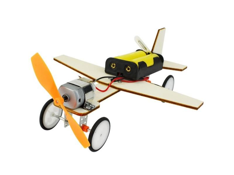 STEM Wooden Robot DIY Model Kit For Kids Students Carousel 1