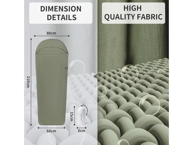 Naturehike 128g Sleeping Bag Liner Ultralight Summer Sleeping Bags Cover Carousel 12