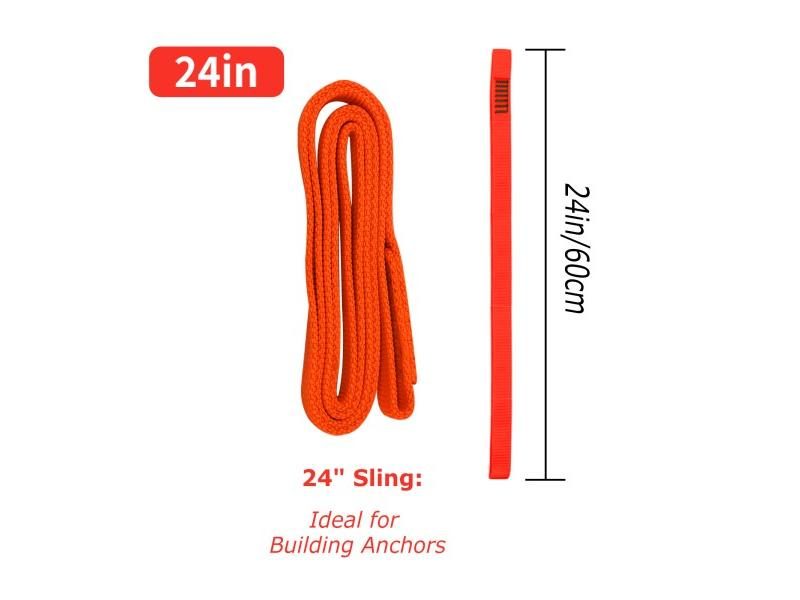 UIAA Certified 9KM Nylon Climbing Sling Runner 1-3pcs 22KN Strength Carousel 1