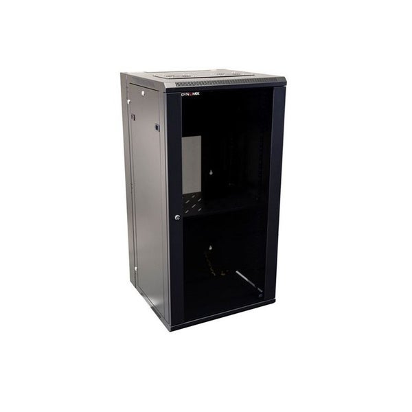 DYNAMIX 24RU Wall Mount Cabinet RSFDS24-600 - 600mm Deep Universal Swing with... Carousel 1