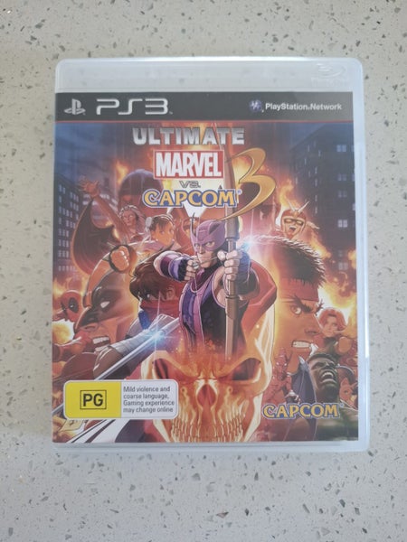 PS3 Ultimate Marvel vs Capcom 3 Carousel 1