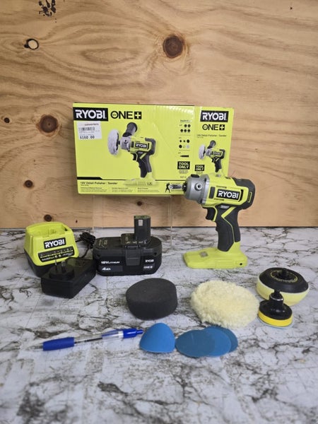 Ryobi 18V Detail Polisher/Sander RDP18 Bundle Carousel 1