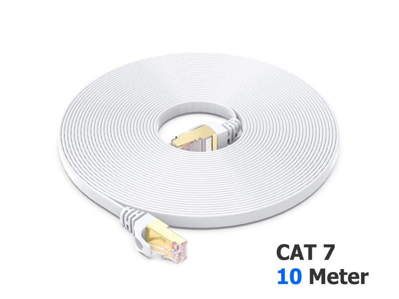 10 Meter CAT-7 Ethernet Cable – Super Fast Patch Cord for Router, Xbox, PS4 Carousel 1