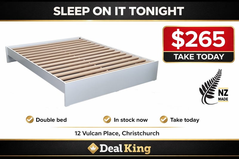 • DOUBLE SLAT BASE - NZ MADE $265 • Carousel 1