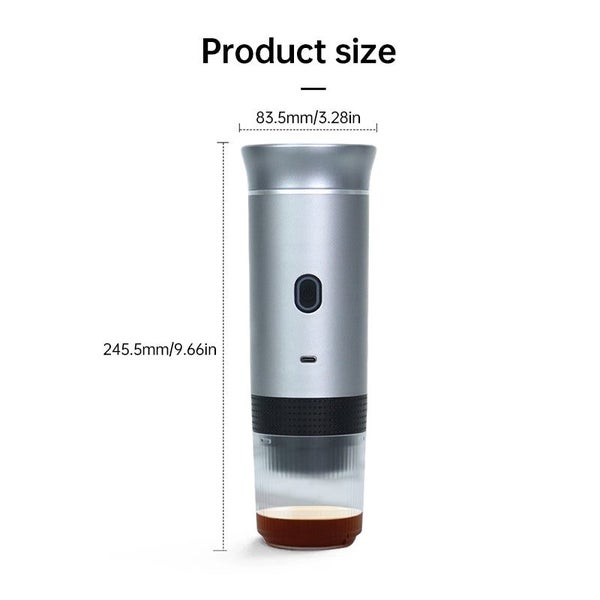 2025 Upgraded 3 In 1 Cordless Coffee Maker 20Bar Portable For Car/Camping/Home C Carousel 2