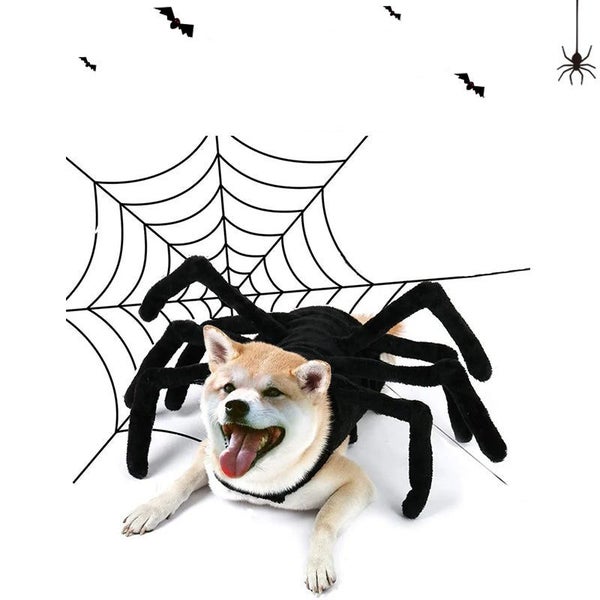 Spider Back Design Pet Halloween Costume Fits Cats Small/Medium Dogs Puppies Carousel 1
