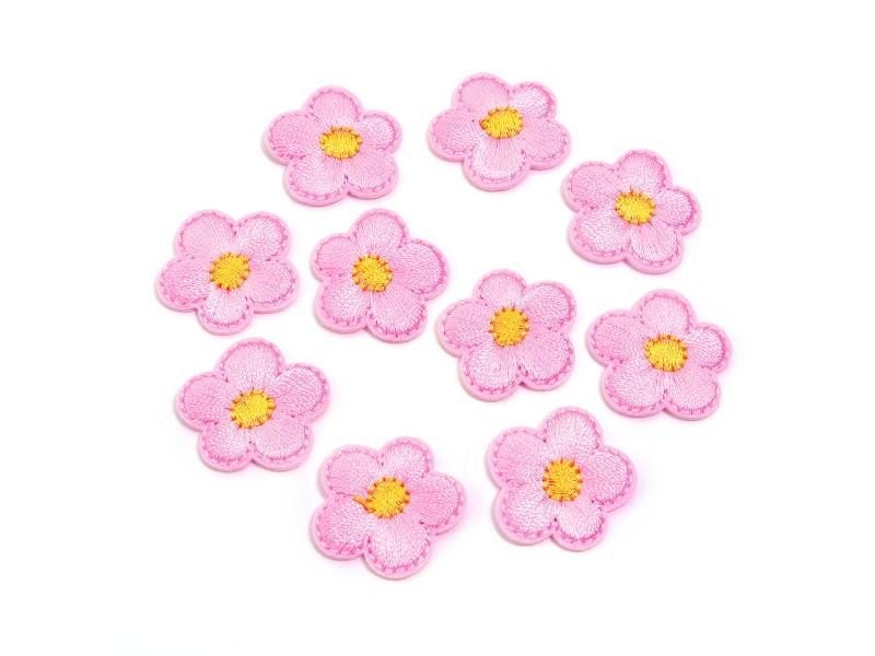 10Pcs Lot Cartoon Flower Iron-on DIY Sticker Patches For Kids Carousel 1