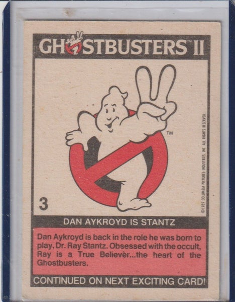 GHOST BUSTERS II DAN AYKROYD IS STANTZ Carousel 2