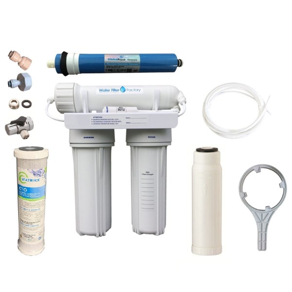 50GPD RODI Aquarium Tank Reverse Osmosis Filter RO DI Fish Tanks Water Filters Carousel 1