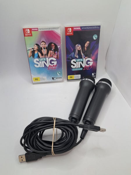 * -Switch- Let's Sing 2022 & 2023 + 2x Mics! * Carousel 1