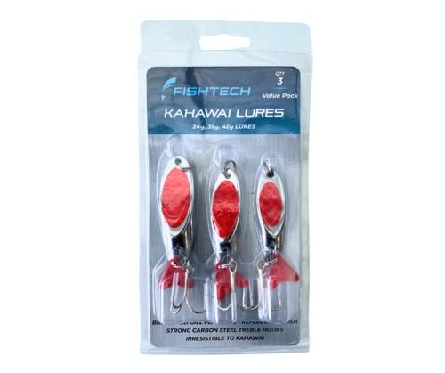 Fishtech Kahawai Lures 24g 32g 42g 3 Pack Carousel 1