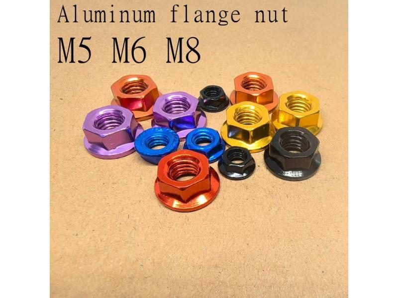 5-10pcs Aluminium Alloy Self-locking Flange Nuts For RC Model Parts Carousel 2