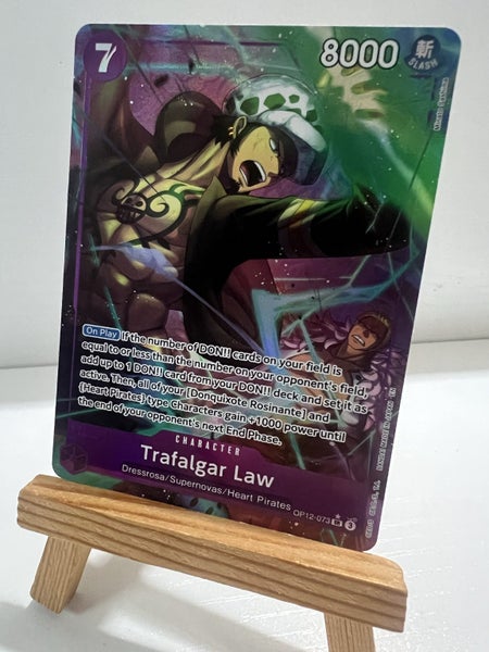 One Piece TCG Trafalgar Law (073) (Alternate Art) ** Carousel 1