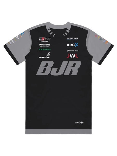 BJR Team Unisex Black Tee Carousel 1