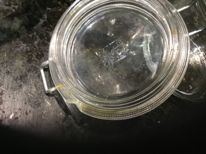 2 x Arc Clip Top Glass jars from France Carousel 5