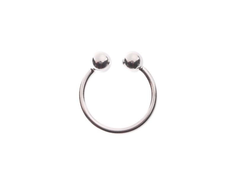 Adjustable Double Ball Open Knuckle Punk Wedding Ring Carousel 1