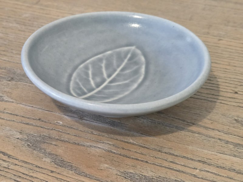 Bob Steiner Ceramics (NZ) Pottery Small Round Dish - Flora Taraire Carousel 6